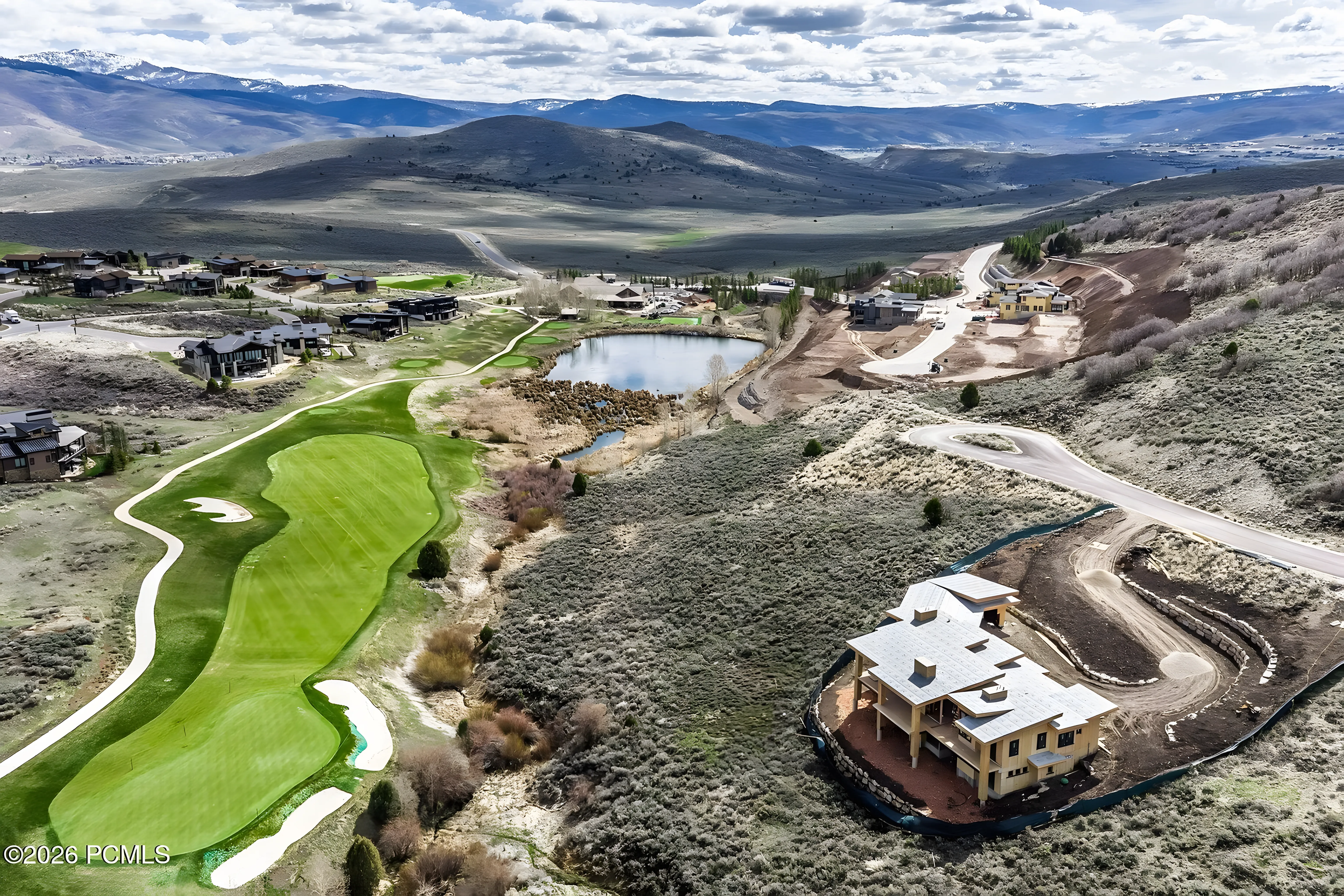 Tuhaye Golf Retreat late framing stage