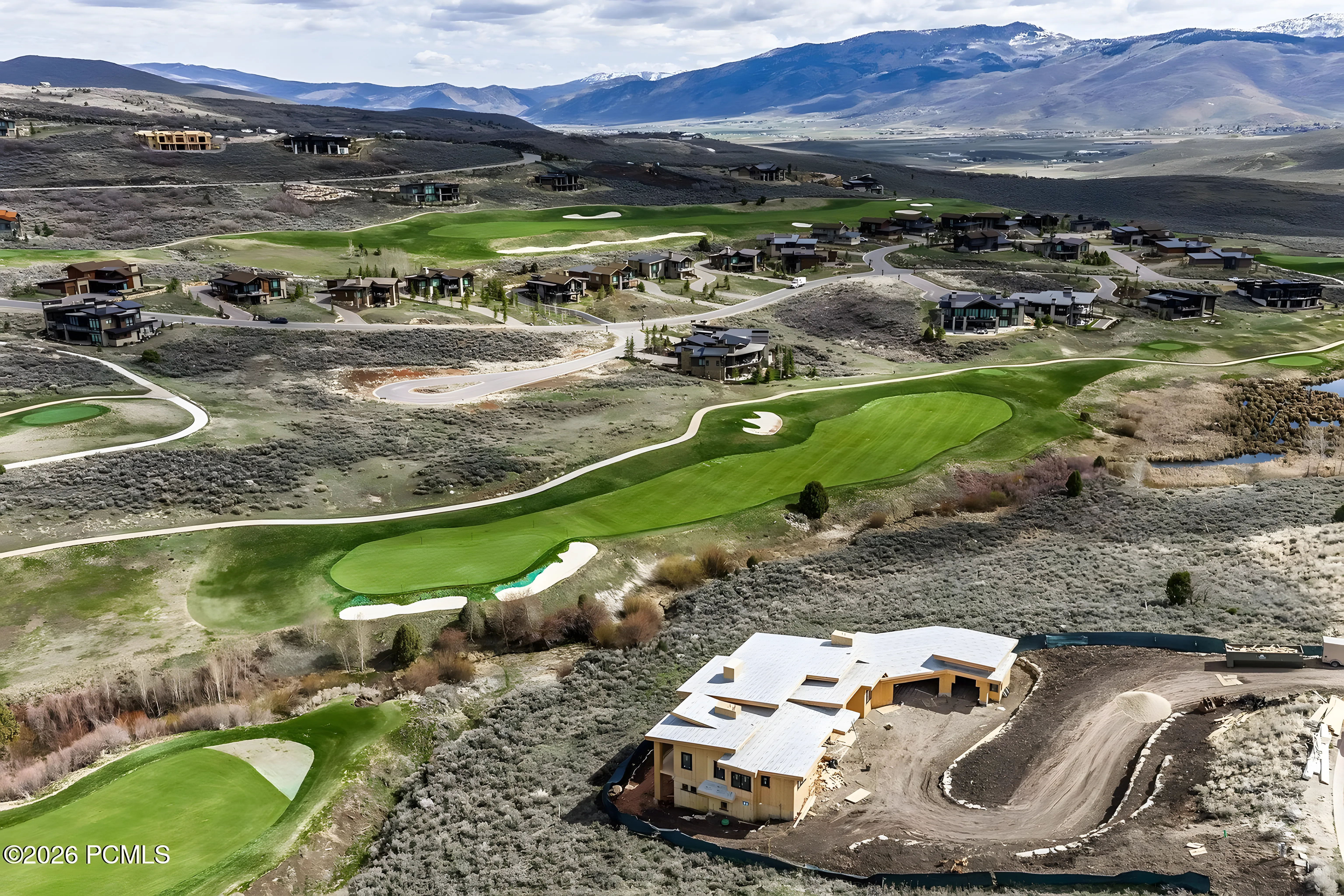 Tuhaye Golf Retreat pre-finish construction