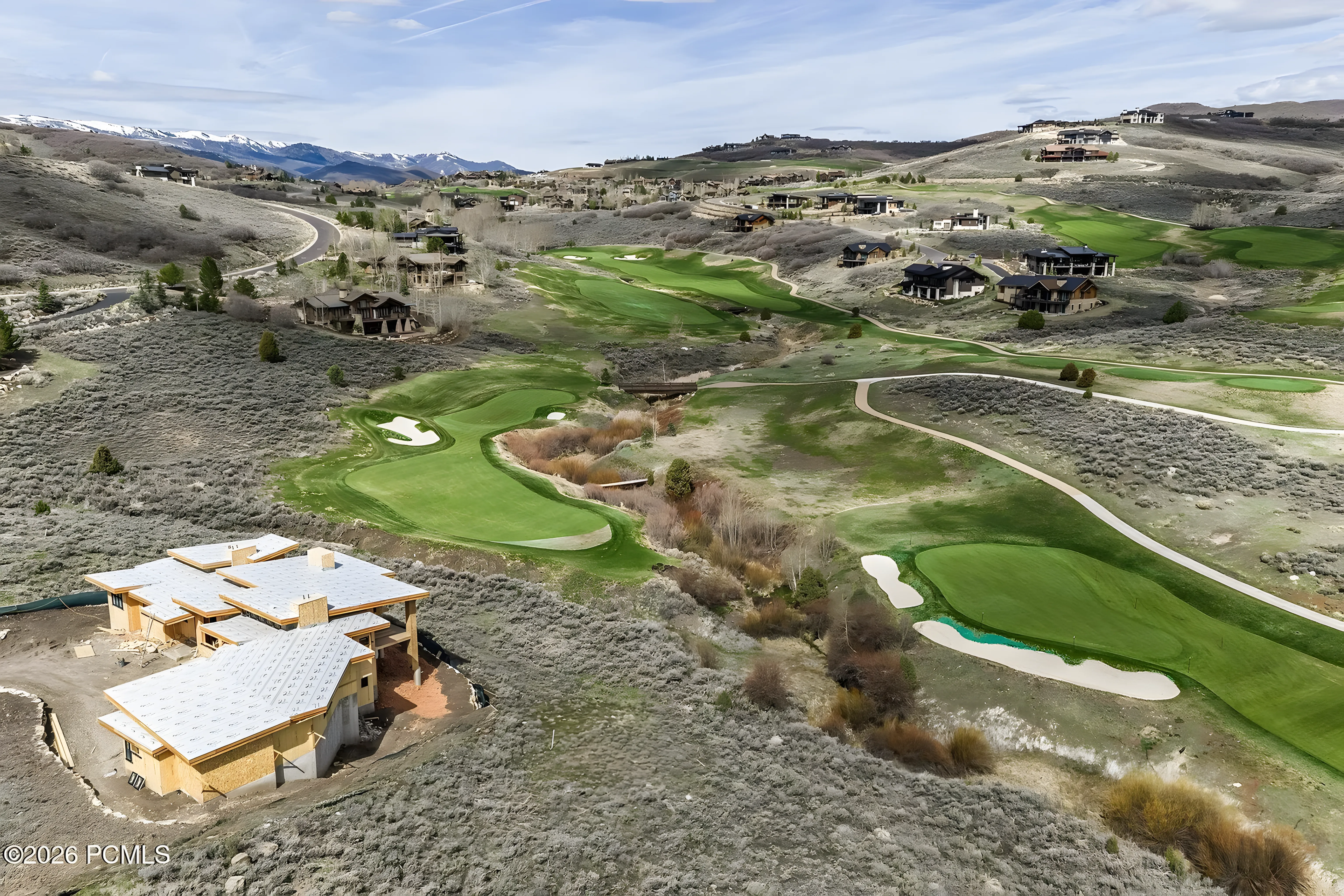 Tuhaye Golf Retreat site work and foundation