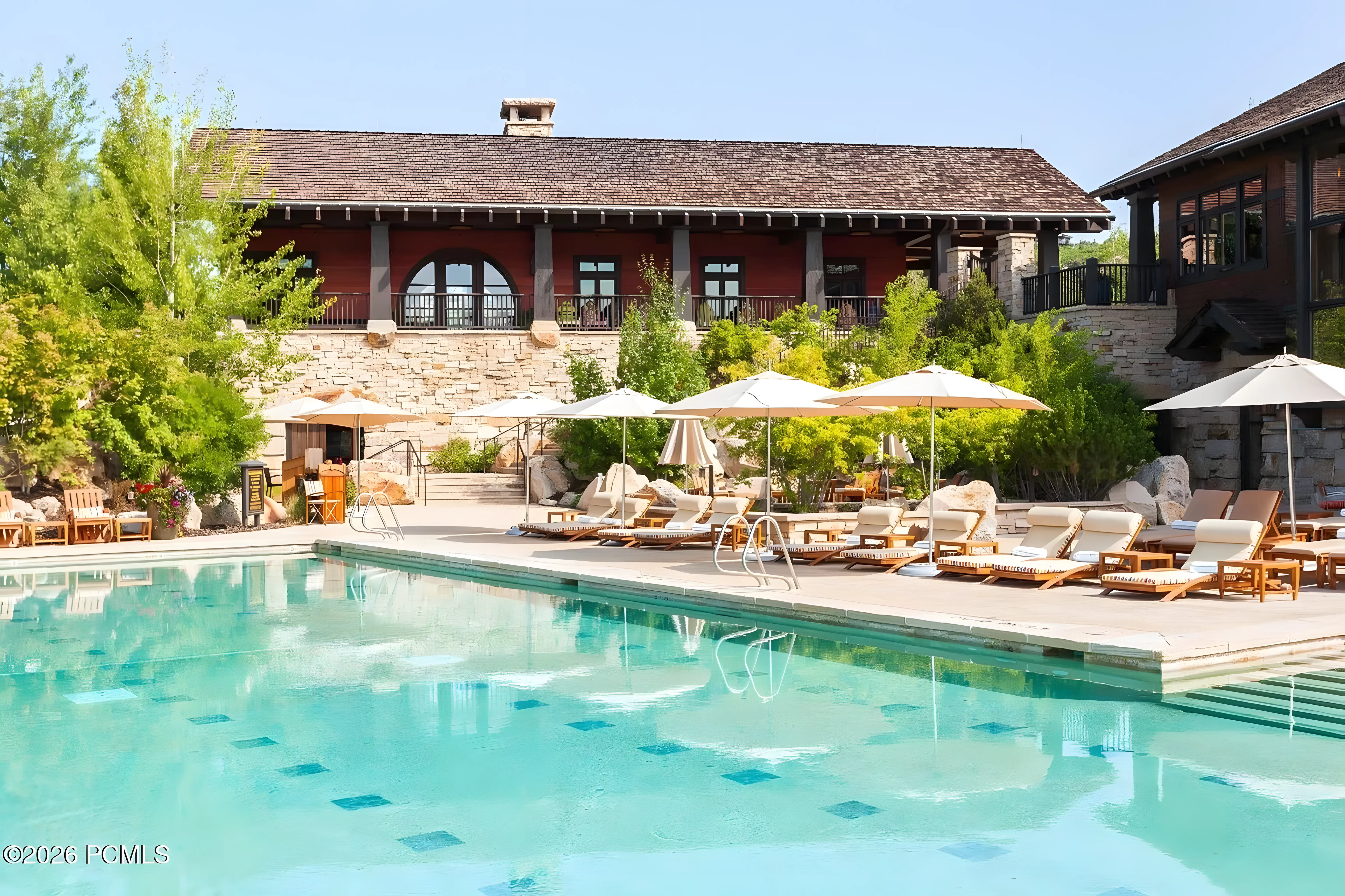 Talisker Club pool and clubhouse