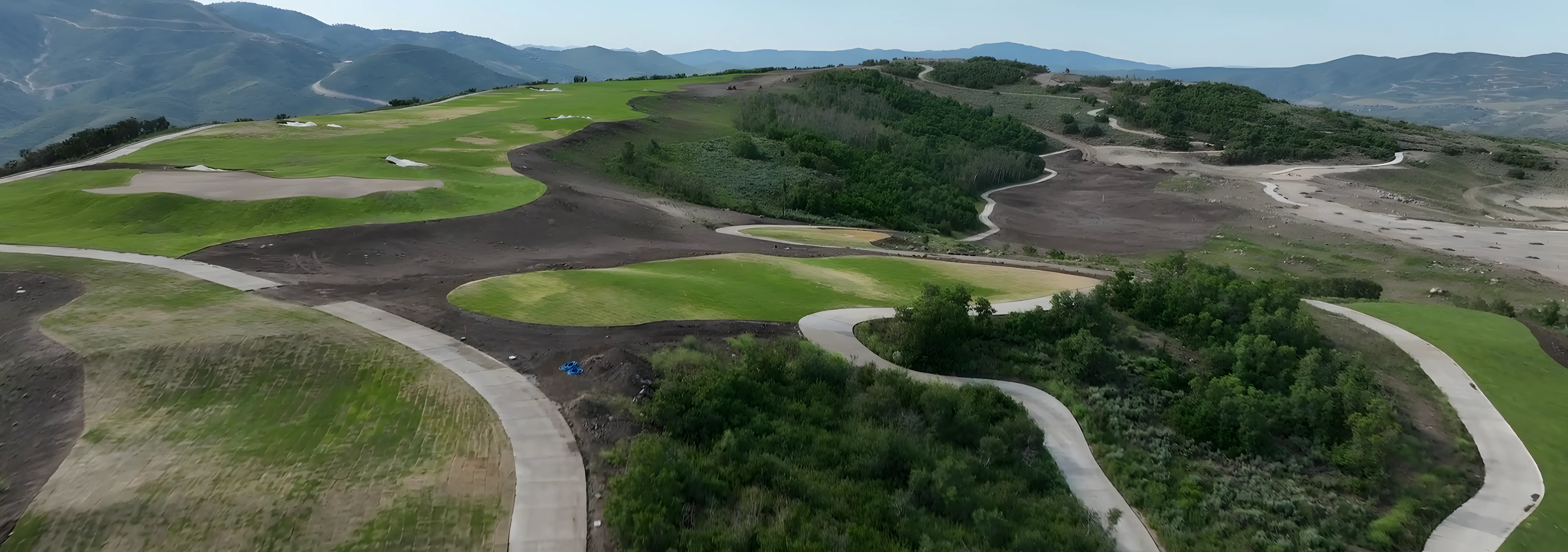 Marcella Club course and grounds at Jordanelle Ridge