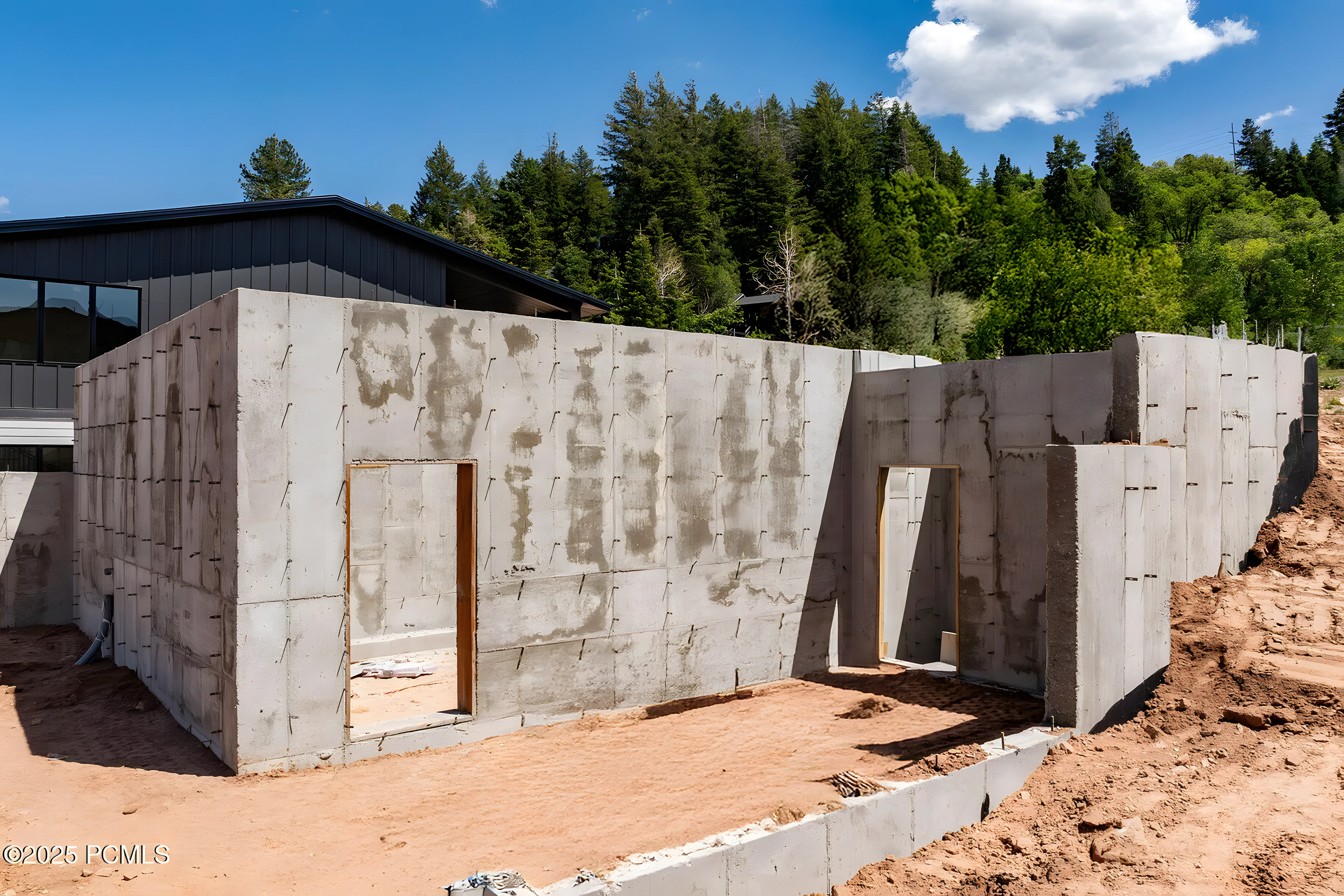 Park City Hideaway framing and structure