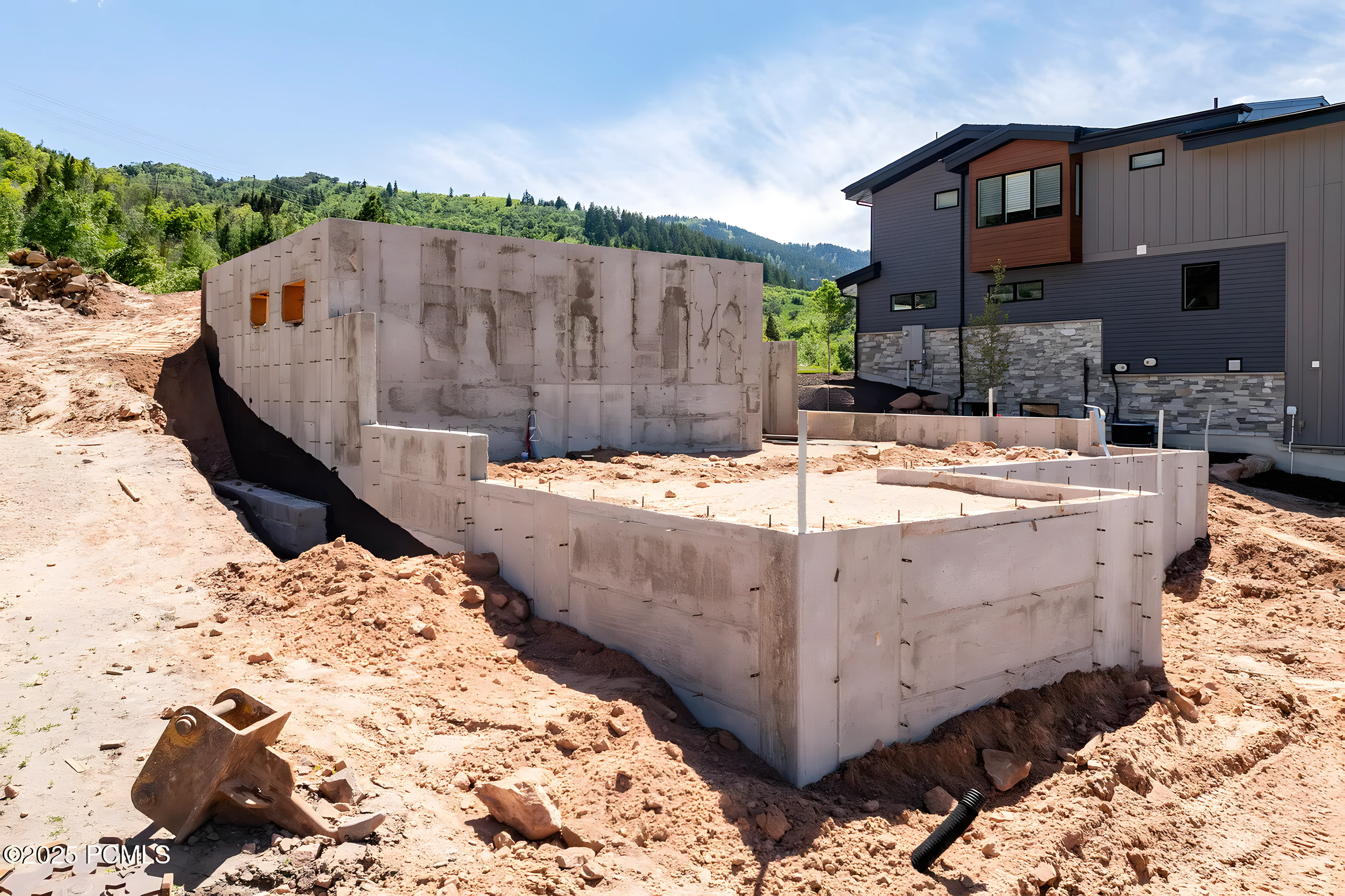 Park City Hideaway construction phase