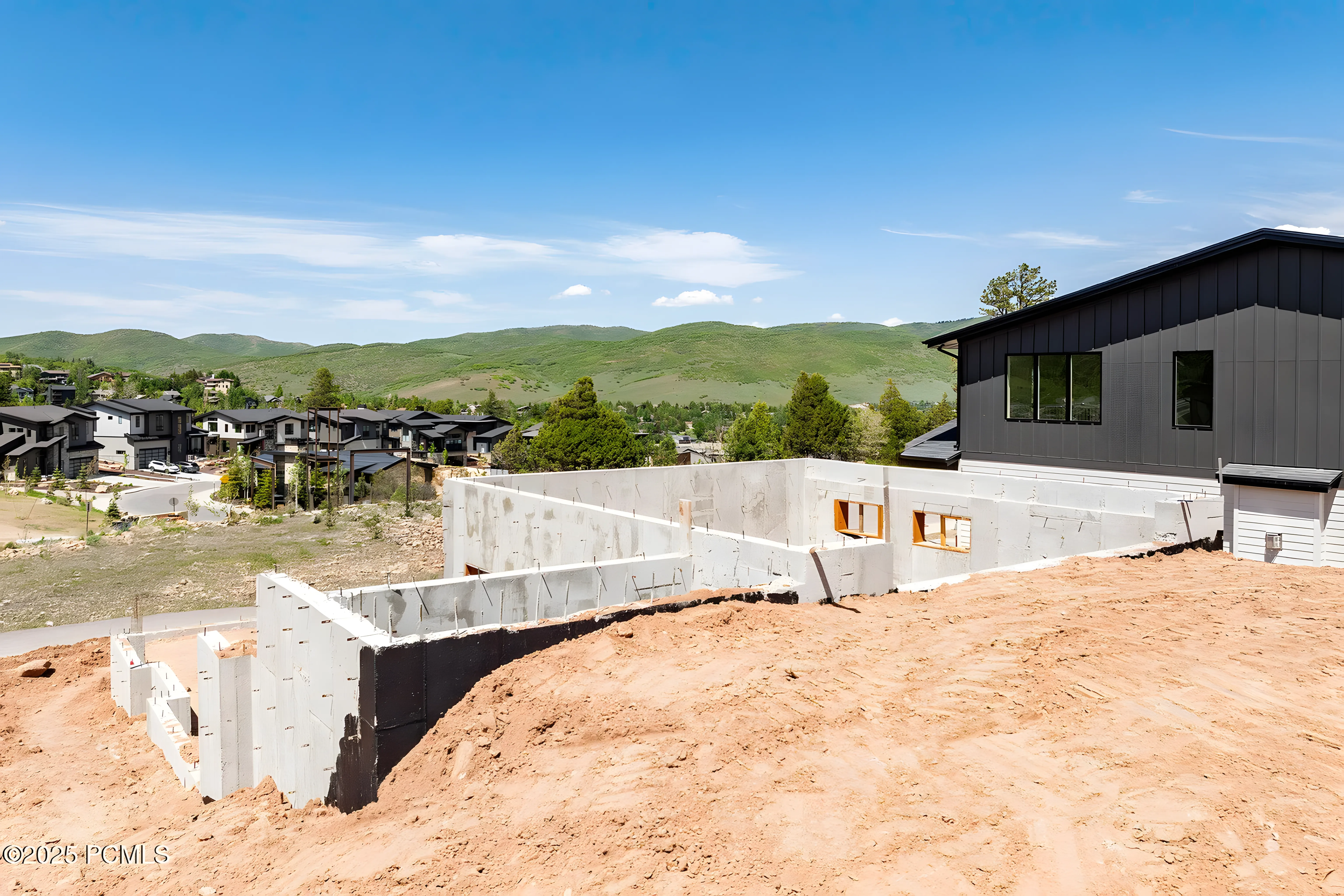 Park City Hideaway build site progress