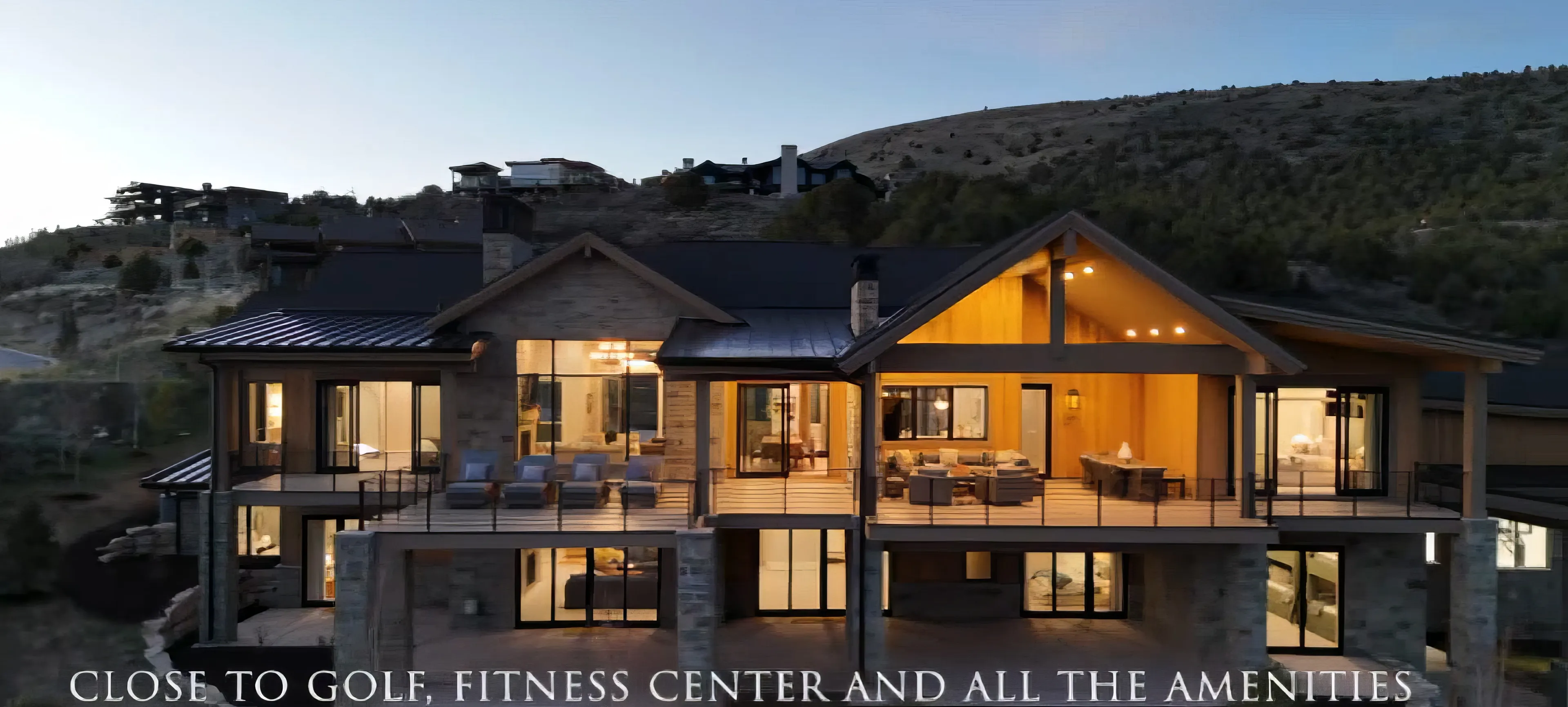 Mountain Modern Estate mountain retreat exterior