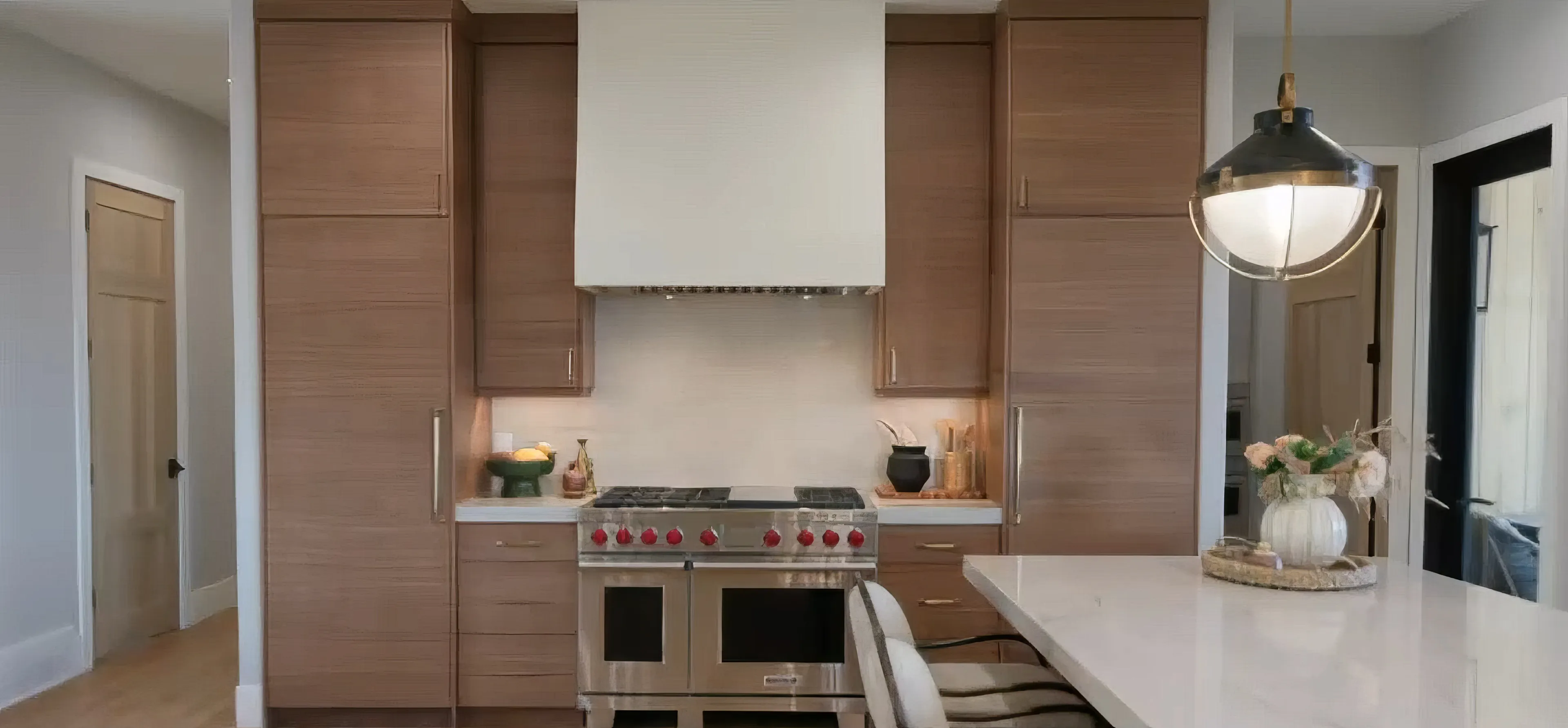 Mountain Modern Estate custom timber work